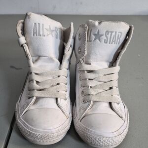 Converse Kids' White All Star High-Top Sneakers